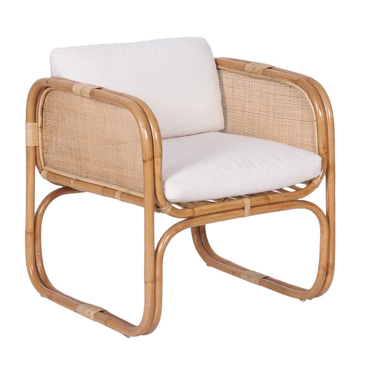 Rattan lænestol Bima