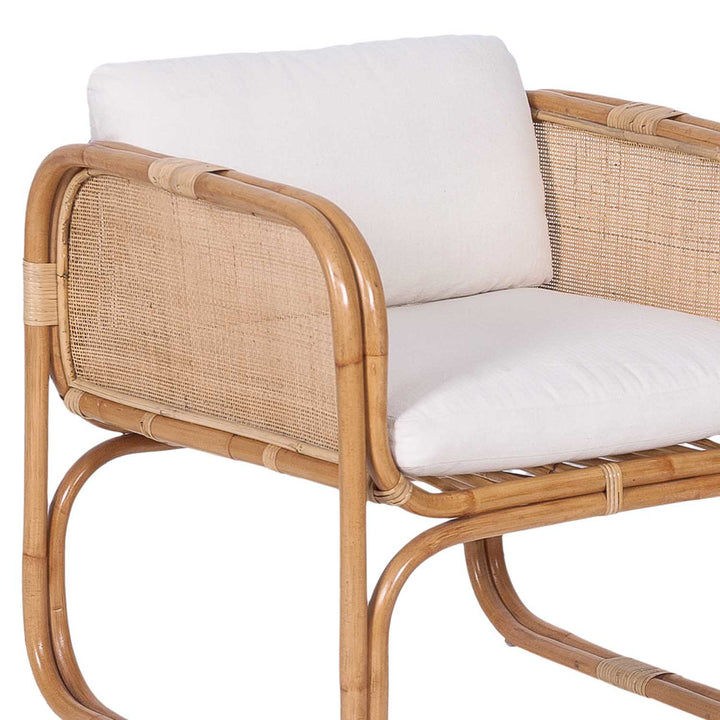 Rattan lænestol Bima