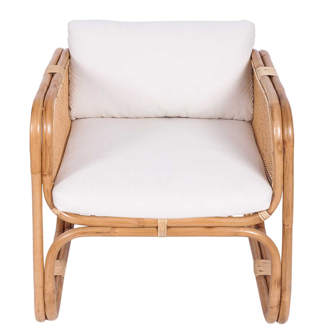 Rattan lænestol Bima