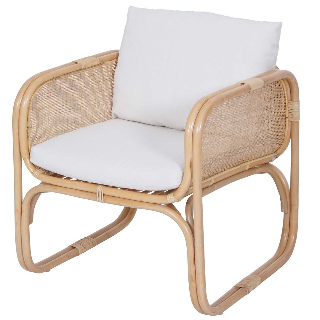 Rattan lænestol Bima