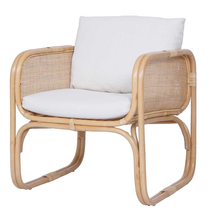 Rattan lænestol Bima