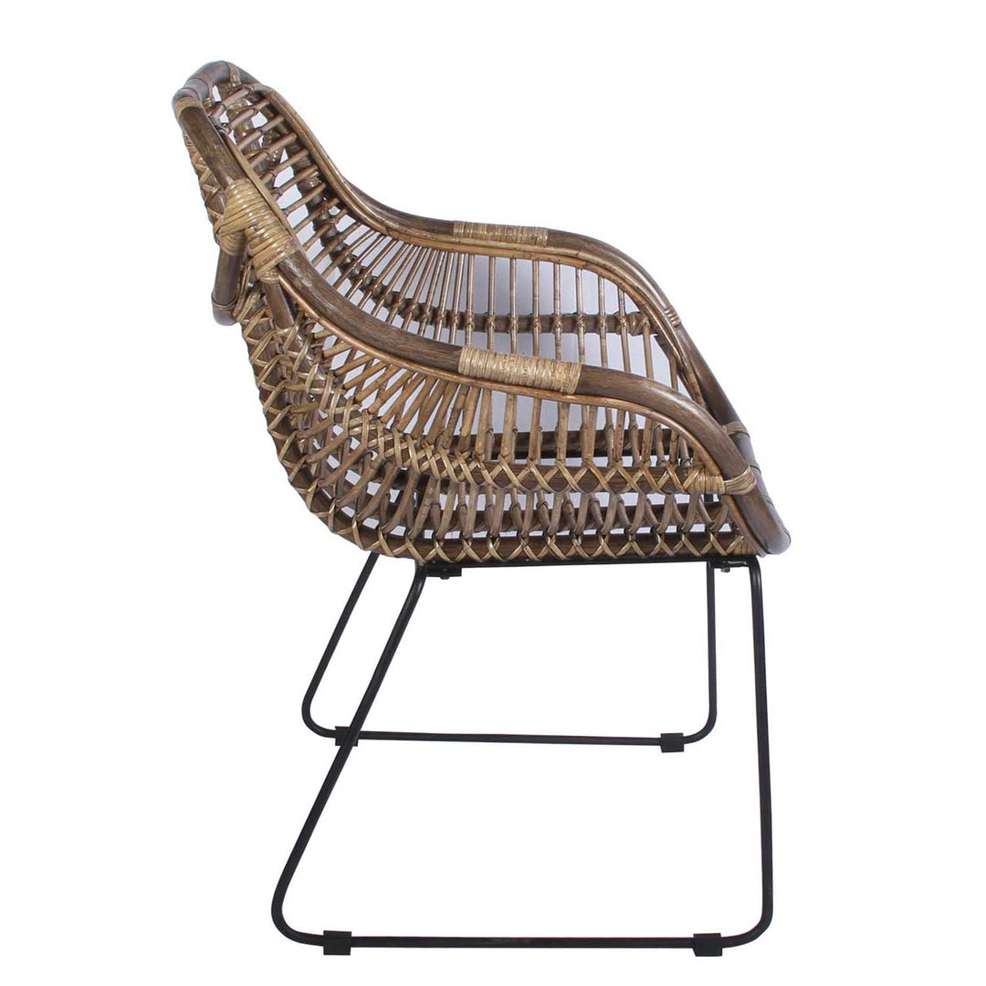 Rattan lænestol Madrid