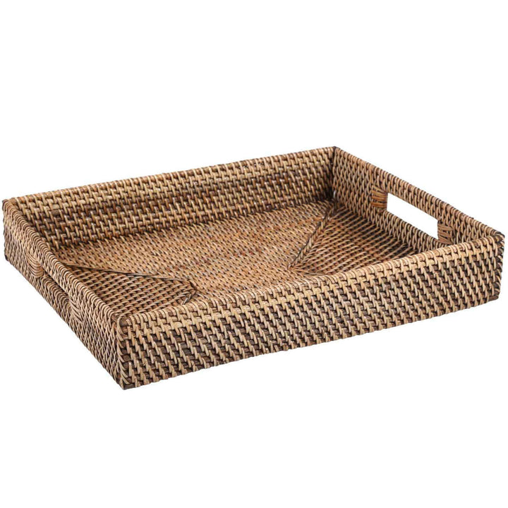 Rattan bakke Lisa rektangulær