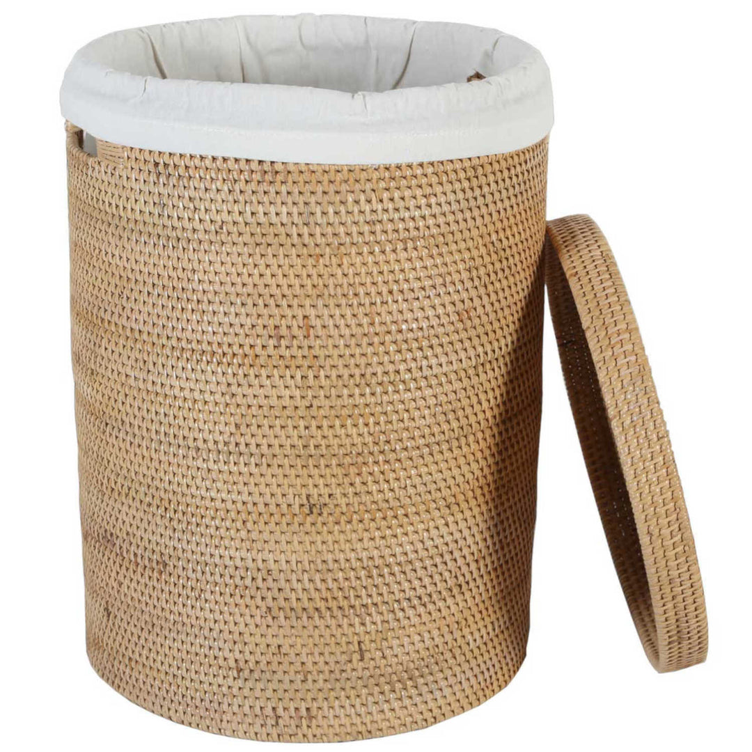 Vasketøjskurv i rattan Cleo Natural