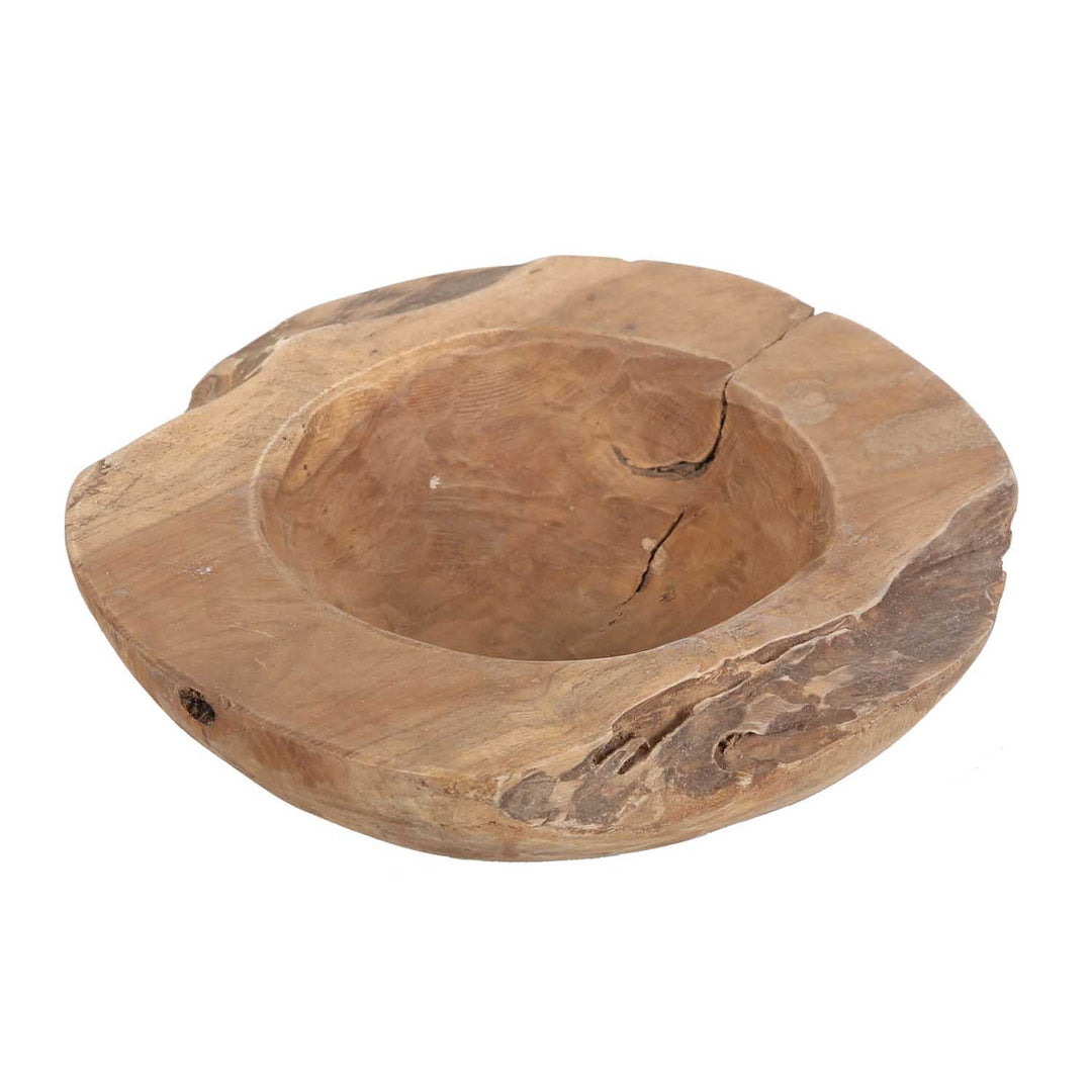 Teak træ skål Carlo