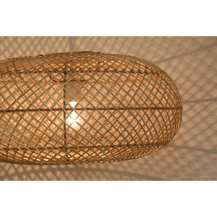Rattan lampe Esra