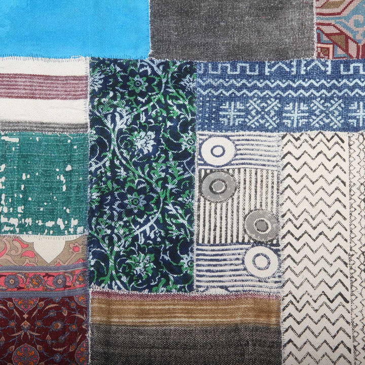 Orientalsk patchworktæppe Babita