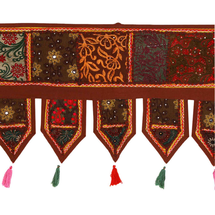 Indisk patchwork toran