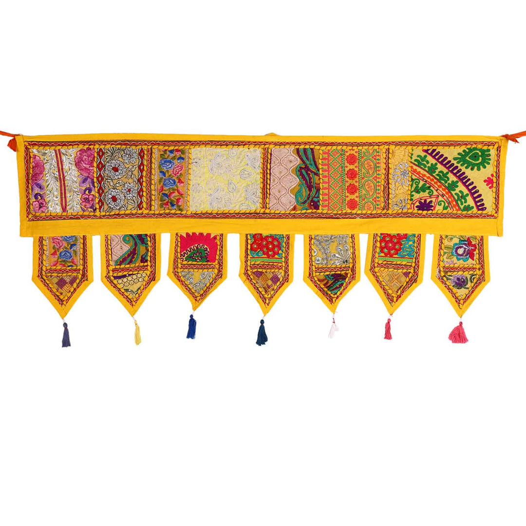 Indisk patchwork toran