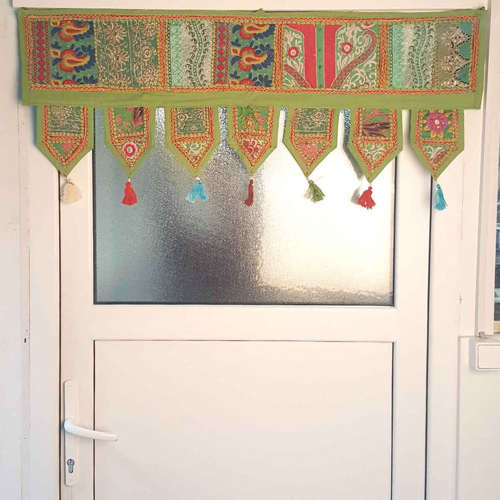 Indisk patchwork toran