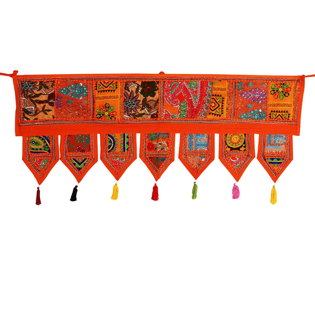 Indisk patchwork toran