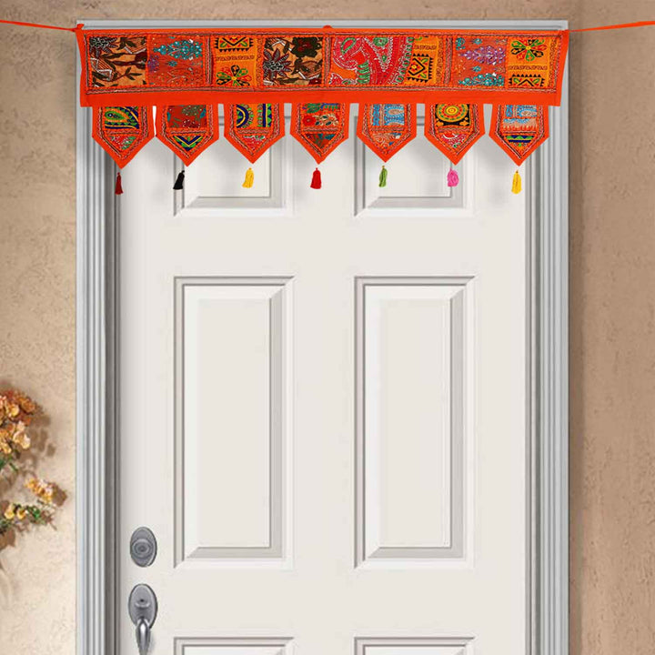 Indisk patchwork toran