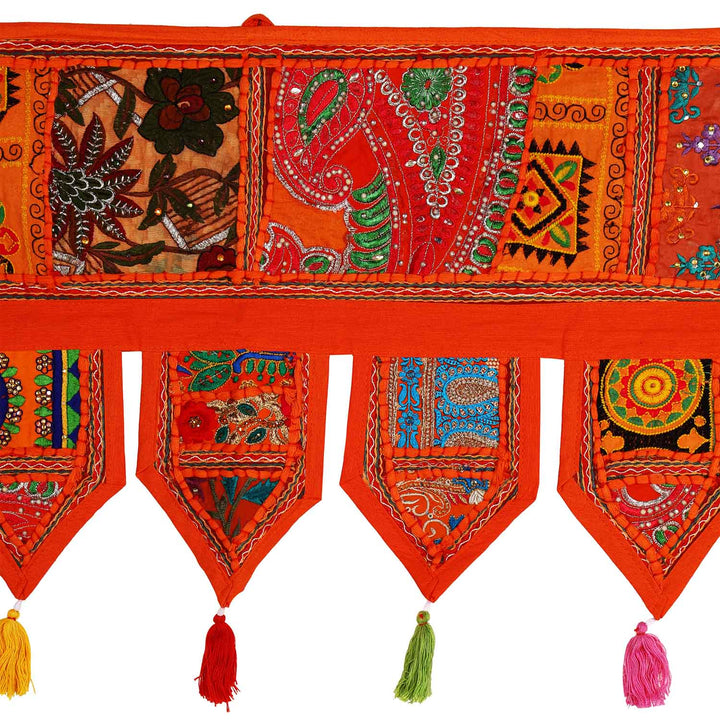 Indisk patchwork toran