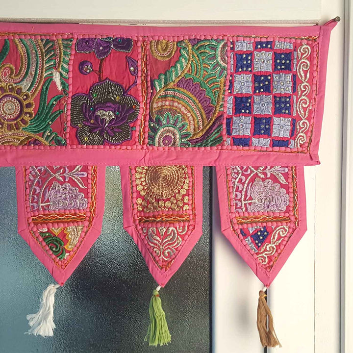 Indisk patchwork toran