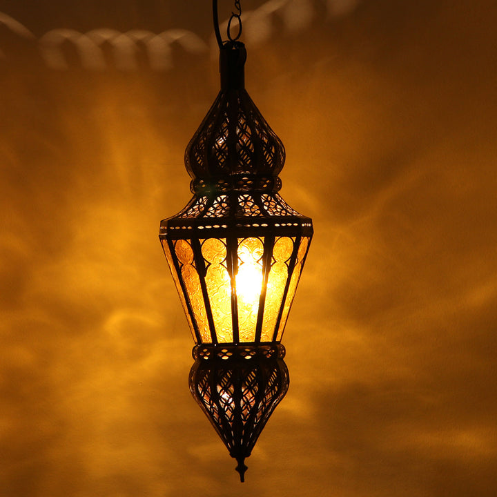 Nura gul loftslampe