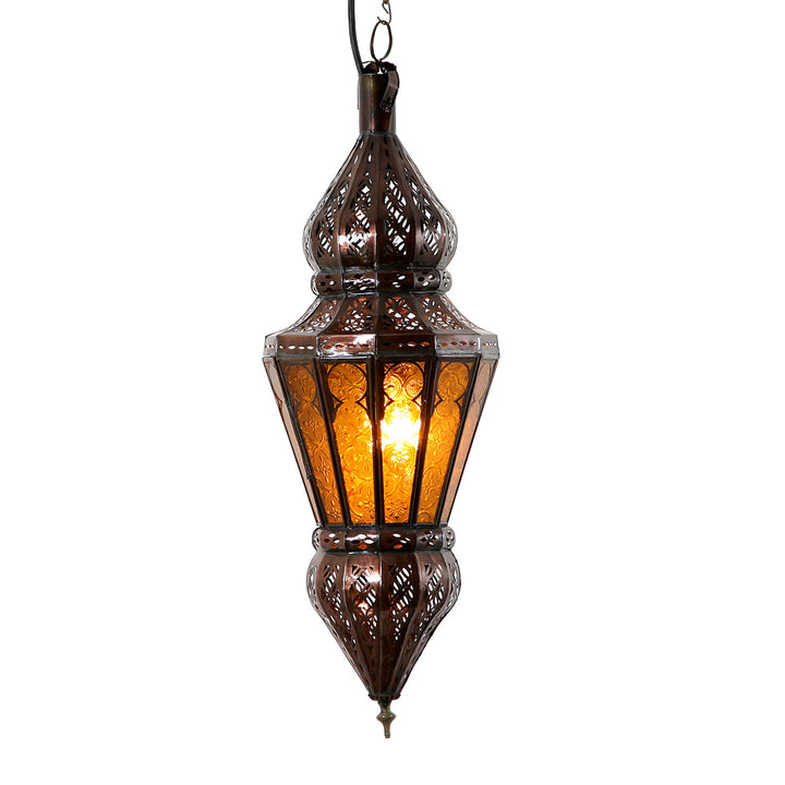 Nura gul loftslampe