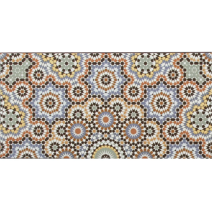 Marokkanske vægfliser 50x25 – rosetmosaik