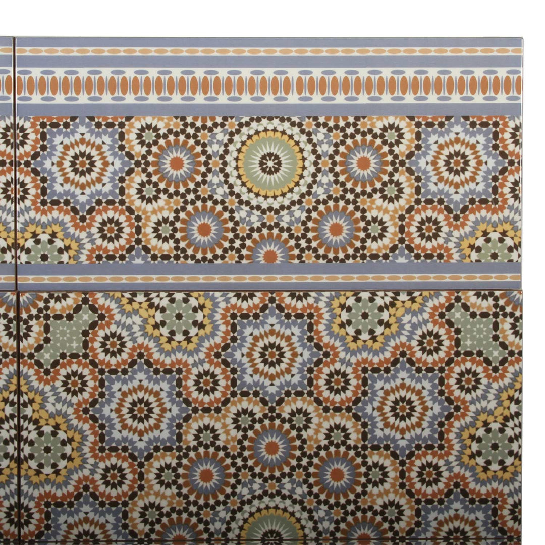 Marokkanske vægfliser 50x25 – rosetmosaik