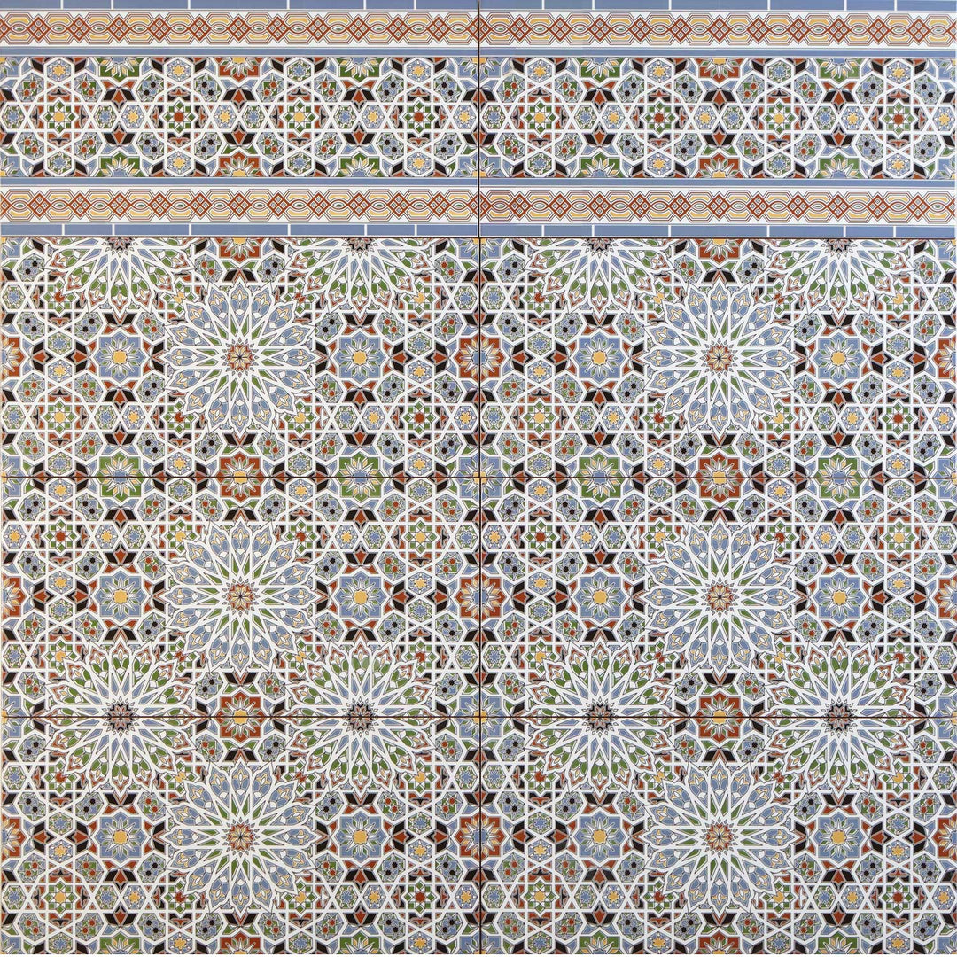 Orientalsk flisekant 50×25 cm – FL50631