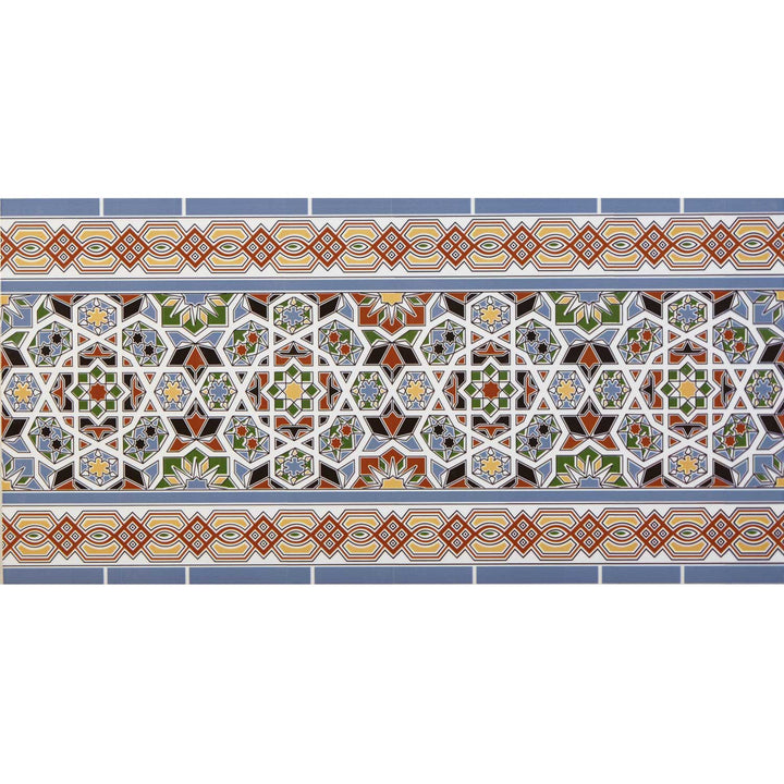 Orientalsk flisekant 50×25 cm – FL50631