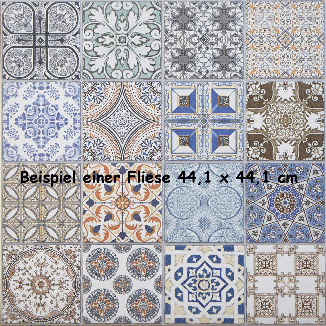 Patchwork-fliser med mønsterfliser – FL6030