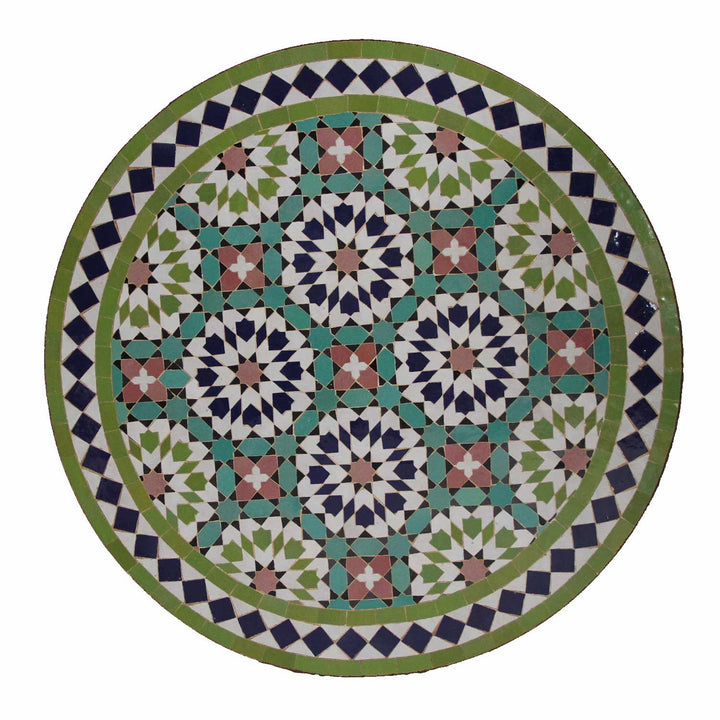 Mosaik bistrobord rundt 70 cm
