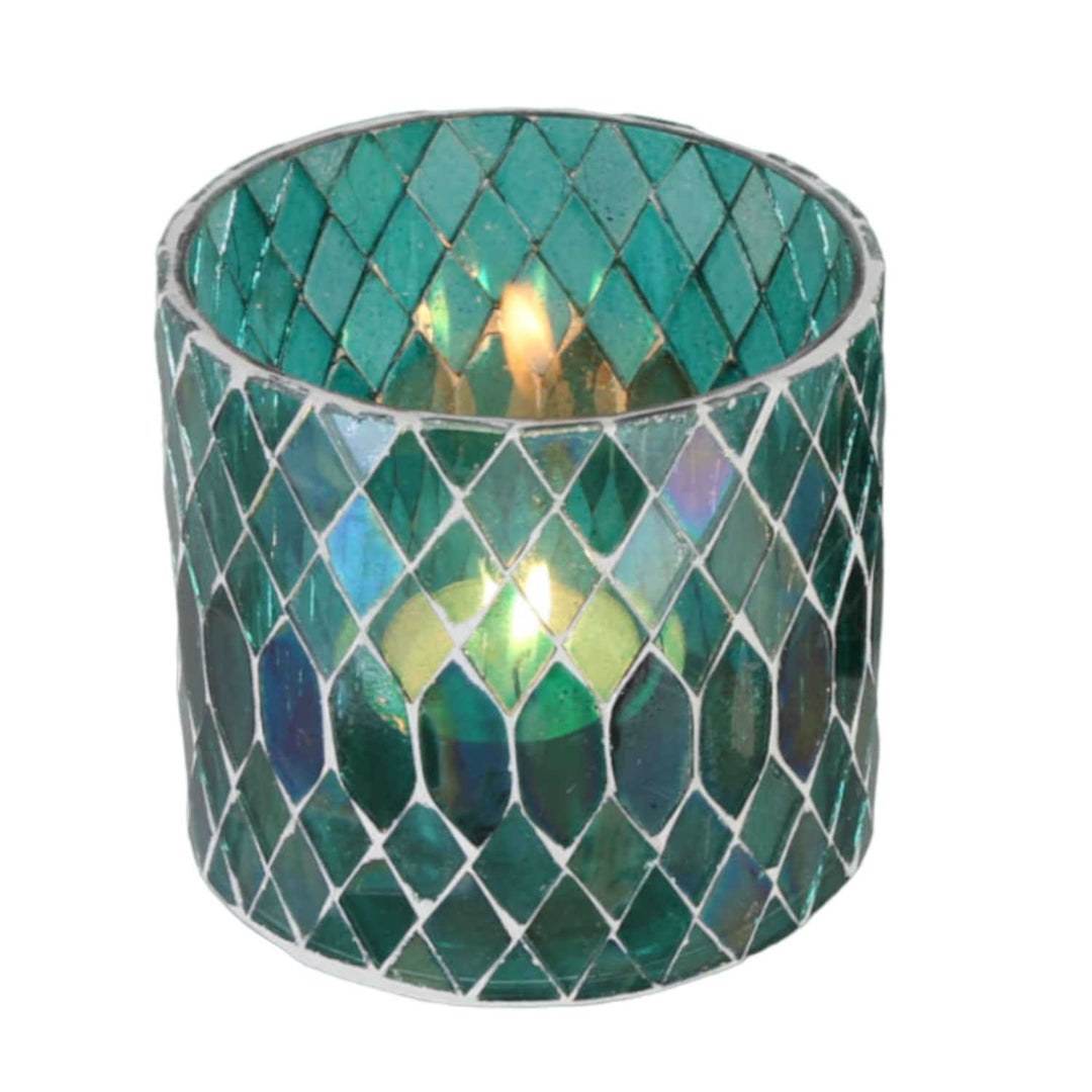 Marokkansk mosaiklanterne Rayan Green