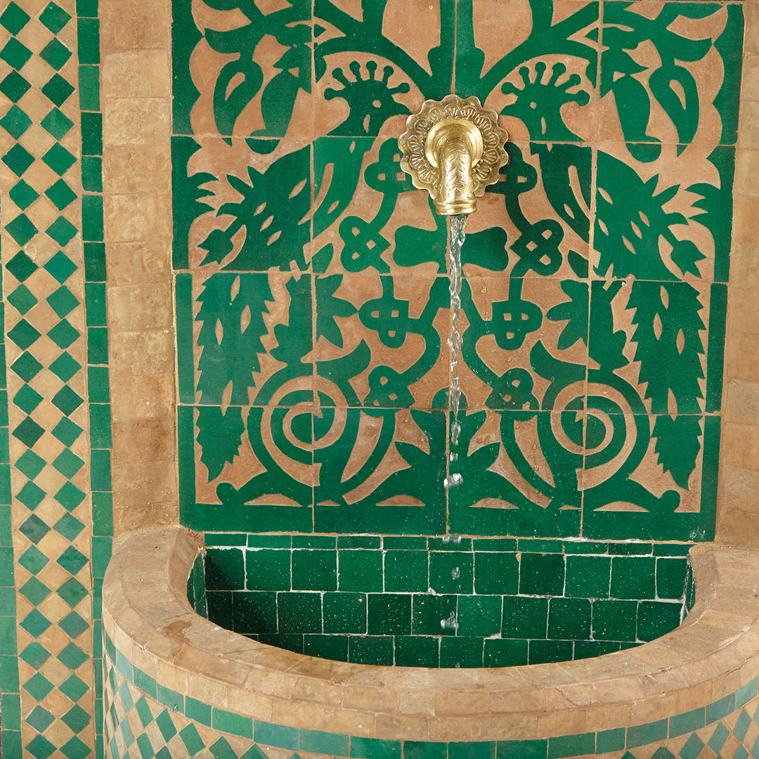 Mosaikfontæne Tawus Green