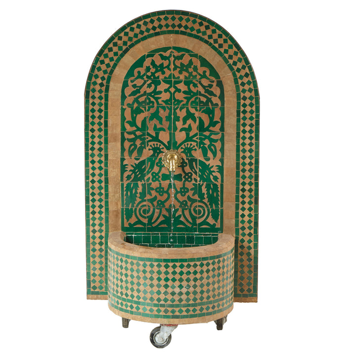 Mosaikfontæne Tawus Green