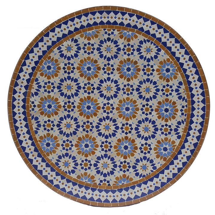 Mosaikbord D100 Ankabut Brun