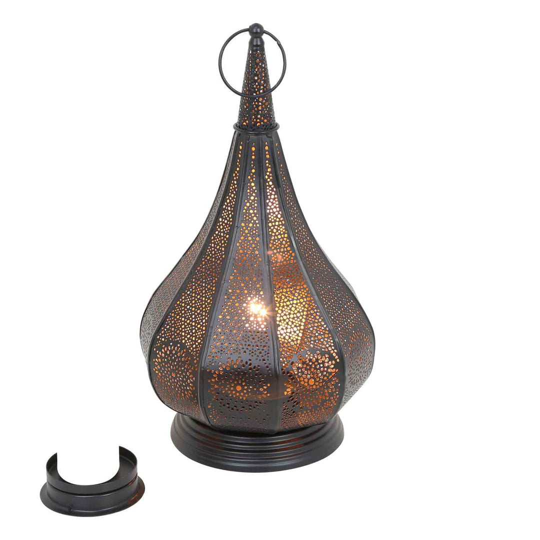 Orientalsk lampe Monza Sort