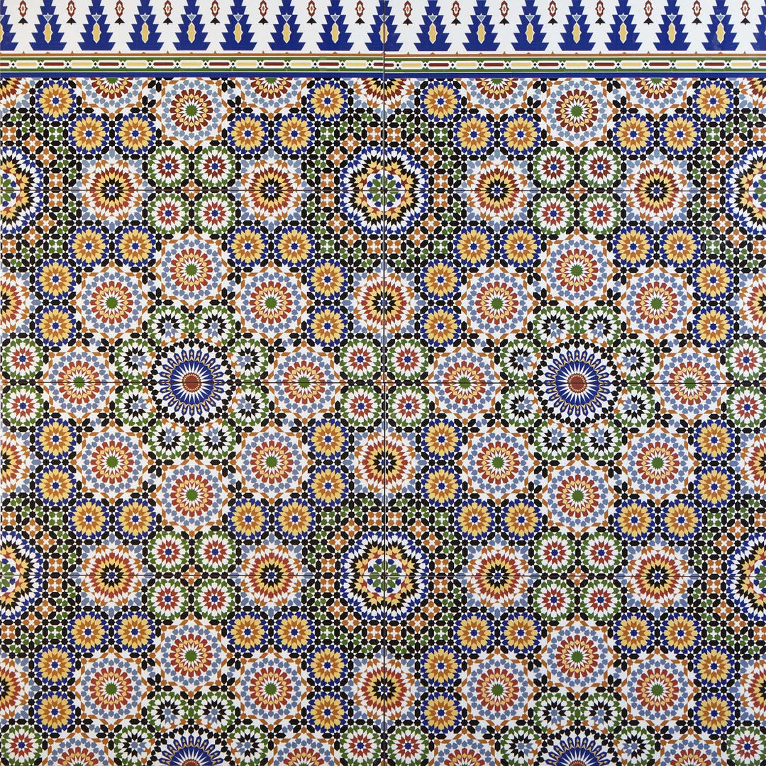 Orientalsk flisekant 50×25 cm – FL50586B