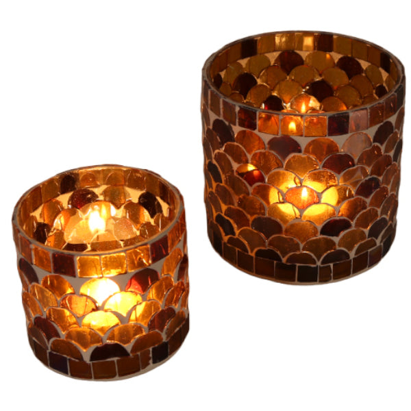 Orientalsk mosaiklanterne Athen gul
