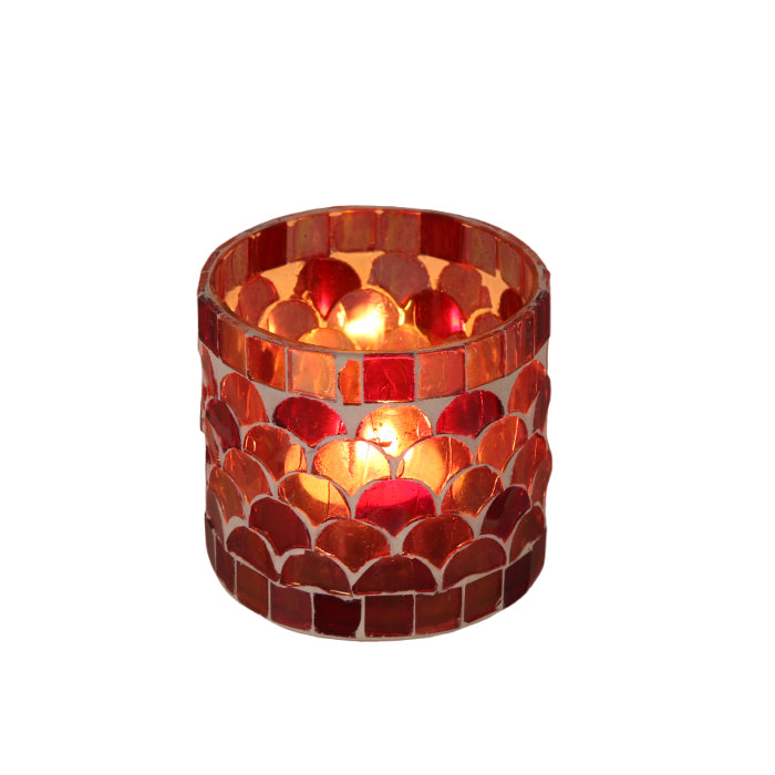 Orientalsk mosaiklanterne Athen rød
