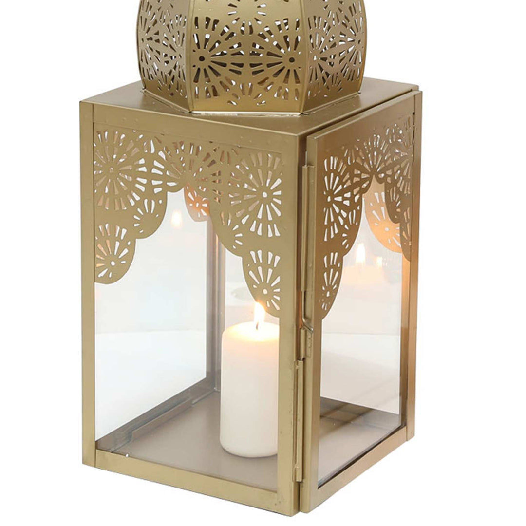 Orientalsk lanterne Modena Gold L