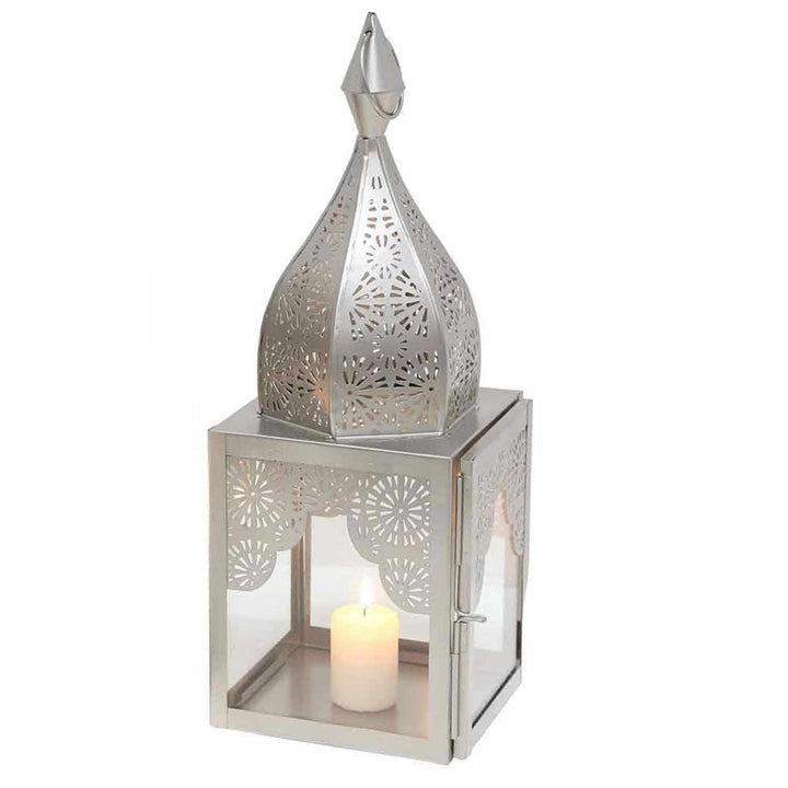 Orientalsk lanterne Modena sølv M