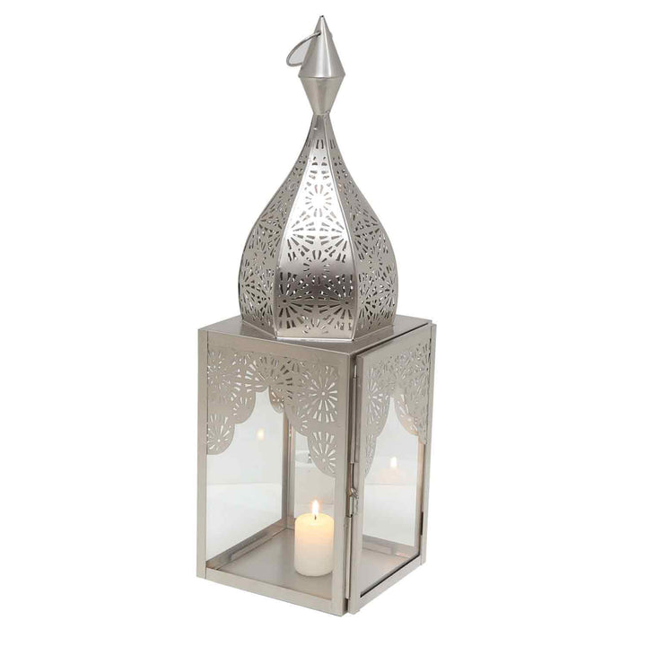 Orientalsk lanterne Modena Silver L
