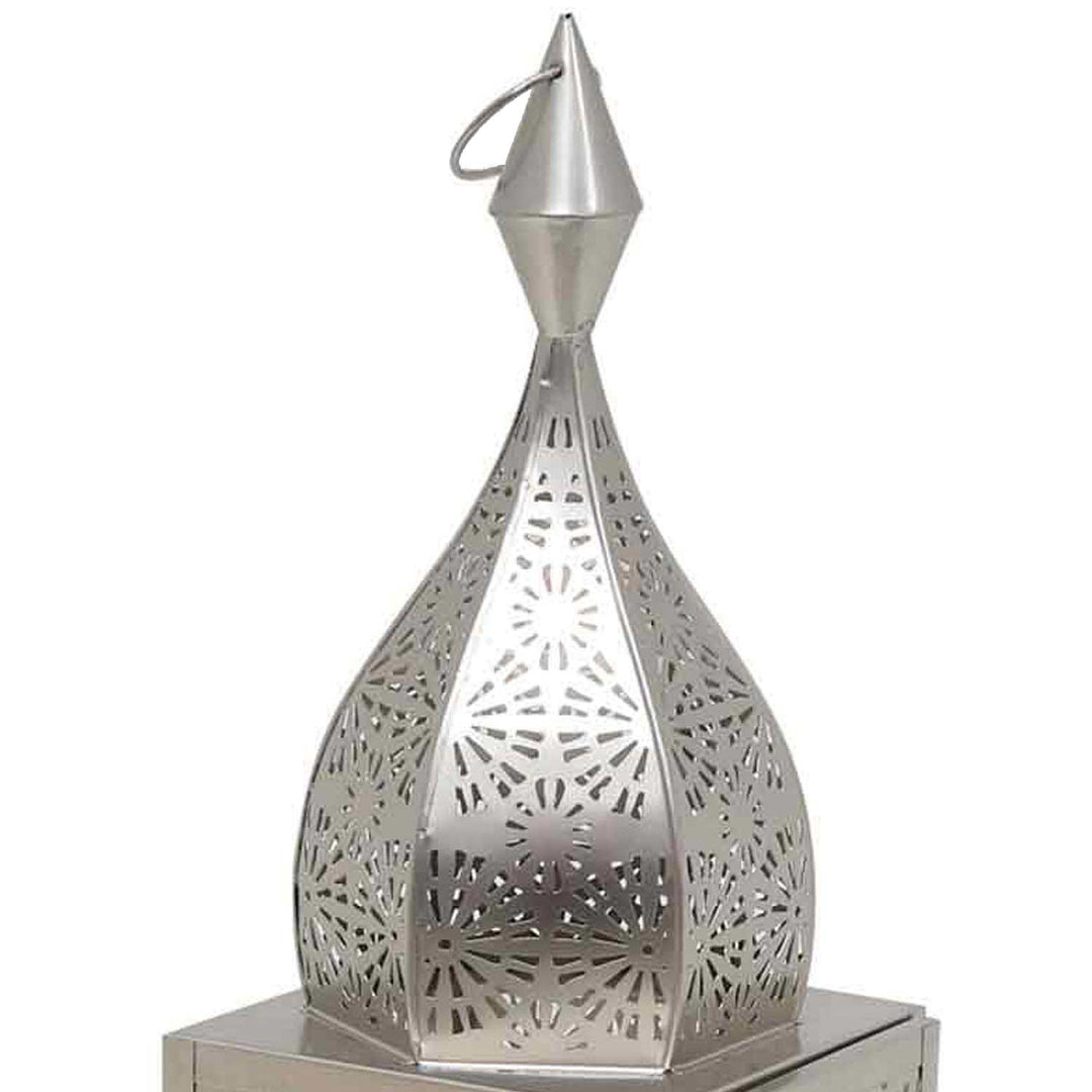 Orientalsk lanterne Modena Silver L