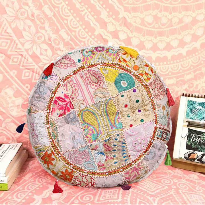 Patchwork Yogakissen Lali Mittel