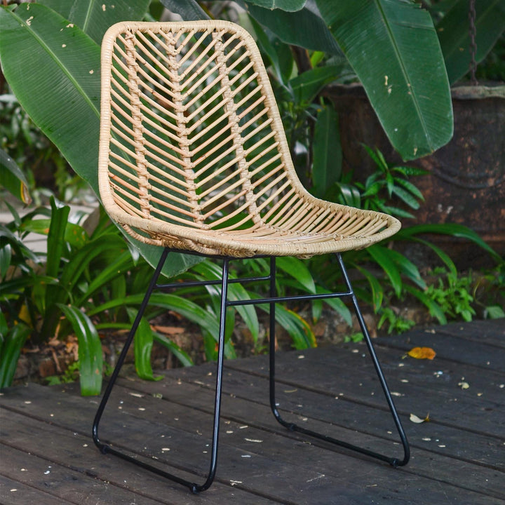 Rattan Stuhl Jakarta Natur