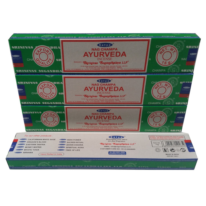 Røgelsespinde Satya Ayurveda Big Box