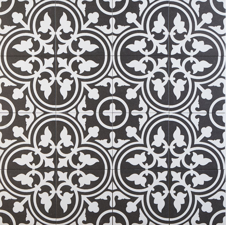 Marokkanske fliser 20x20 cm – cementlook